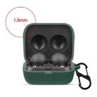 Solid Color Earphone Protective Case For Sony LinkBuds(Matcha Green) - 5