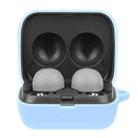 Solid Color Earphone Protective Case For Sony LinkBuds(Sky Blue) - 1