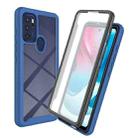 For Motorola Moto G60S Starry Sky Full Body Hybrid Shockproof Phone Case (Royal Blue) - 1