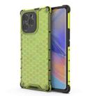 For Honor 60 SE 5G Shockproof Honeycomb PC + TPU Phone Case(Green) - 1