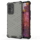 For Samsung Galaxy A53 5G Shockproof Honeycomb PC + TPU Phone Case(Black) - 1