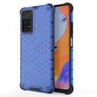 For Xiaomi Redmi Note 11 Pro (Global) Shockproof Honeycomb PC + TPU Case(Blue) - 1