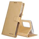 For Samsung Galaxy A53 5G GOOSPERY BLUE MOON Crazy Horse Texture Leather Phone Case(Gold) - 1