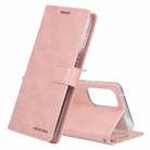 For Samsung Galaxy A73 5G GOOSPERY BLUE MOON Crazy Horse Texture Leather Phone Case(Rose Gold) - 1