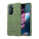 For Motorola Edge 30 Pro Full Coverage Shockproof TPU Case(Green) - 1