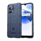 For OPPO Realme C35 Full Coverage Shockproof TPU Case(Blue) - 1