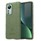 For Xiaomi 12 Pro Full Coverage Shockproof TPU Case(Green) - 1