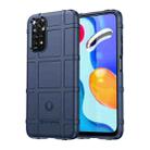 For Xiaomi Redmi Note 11 (Global)/Redmi Note 11S Full Coverage Shockproof TPU Case(Blue) - 1