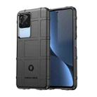 For Xiaomi Redmi K50 Full Coverage Shockproof TPU Case(Black) - 1