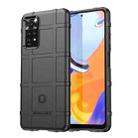 For Xiaomi Redmi Note 11 Pro 4G/Redmi Note 11 Pro 5G (Global)/Note 11E Pro/Note 11 Pro+ (India) Full Coverage Shockproof TPU Case(Black) - 1