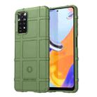 For Xiaomi Redmi Note 11 Pro 4G/Redmi Note 11 Pro 5G (Global)/Note 11E Pro/Note 11 Pro+ (India) Full Coverage Shockproof TPU Case(Green) - 1