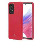 For Samsung Galaxy A53 5G GOOSPERY PEARL JELLY Shockproof TPU Phone Case(Red) - 1