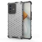 For vivo S12 Pro Shockproof Honeycomb PC + TPU Phone Case(White) - 1