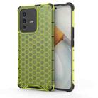 For vivo S12 Pro Shockproof Honeycomb PC + TPU Phone Case(Green) - 1