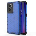 For OnePlus Nord CE 2 5G Shockproof Honeycomb PC + TPU Phone Case(Blue) - 1
