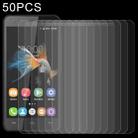 50 PCS 0.26mm 9H 2.5D Tempered Glass Film For OUKITEL C2 - 1