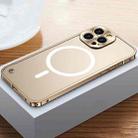 For iPhone 12 Pro MagSafe Magnetic Frosted Case(Gold) - 1