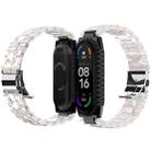 For Xiaomi Mi Band 4 / 3 Stainless Steel Watch Band(Transparent) - 1