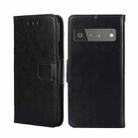 For Google Pixel 6 Pro Crystal Texture Leather Phone Case(Black) - 1