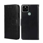 For Google Pixel 5 Crystal Texture Leather Phone Case(Black) - 1