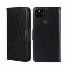 For Google Pixel 5 XL 5G / Pixel 4A 5G Crystal Texture Leather Phone Case(Black) - 1