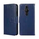 For Sony Xperia Pro-I Crystal Texture Leather Phone Case(Royal Blue) - 1