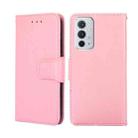 For OnePlus 9RT 5G Crystal Texture Leather Phone Case(Pink) - 1