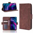 For BLU G51 Plus Skin Feel Calf Pattern Leather Phone Case(Brown) - 1