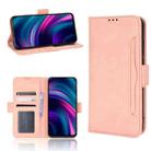 For BLU G51 Plus Skin Feel Calf Pattern Leather Phone Case(Pink) - 1