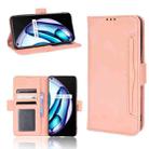 For OPPO Realme Q3T / Q3S Skin Feel Calf Pattern Leather Phone Case(Pink) - 1