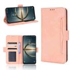 For TCL 30V 5G Skin Feel Calf Pattern Leather Phone Case(Pink) - 1