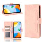 For Xiaomi Redmi 10C Skin Feel Calf Pattern Leather Phone Case(Pink) - 1