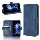 For Xiaomi Redmi K40S Skin Feel Calf Pattern Leather Phone Case(Blue) - 1