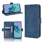 For ZTE Blade A72 Skin Feel Calf Pattern Leather Phone Case(Blue) - 1
