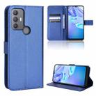 For TCL 30 SE / 30 E / 306 / Sharp Aquos V6 Diamond Texture Leather Phone Case(Blue) - 1