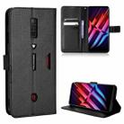 For ZTE nubia Red Magic 6 / 6 Pro Diamond Texture Leather Phone Case(Black) - 1