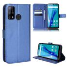 For Oukitel C23 Pro Diamond Texture Leather Phone Case(Blue) - 1