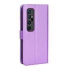 For Xiaomi Mi 10 Ultra Diamond Texture Leather Phone Case(Purple) - 3