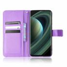 For Xiaomi Mi 10 Ultra Diamond Texture Leather Phone Case(Purple) - 4