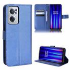 For OnePlus Nord CE 2 5G Diamond Texture Leather Phone Case(Blue) - 1