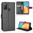 For Alcatel 1S 2021 / 3L 2021 / TCL 20E / 20Y Diamond Texture Leather Phone Case(Black) - 1