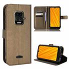 For Doogee S59 / S59 Pro Diamond Texture Leather Phone Case(Brown) - 1