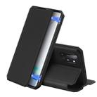 For Galaxy Note 10+ DUX DUCIS Skin X Series PU + TPU Horizontal Flip Leather Case with Holder & Card Slots(Black) - 1