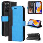 For Xiaomi Redmi Note 11 Pro 4G&5G International /11E Pro 5G CN Version Stitching-Color PU Leather Phone Case(Blue) - 1