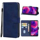 Leather Phone Case For Itel S17 / Vision3 / P38(Blue) - 1