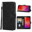 Leather Phone Case For Infinix Smart 2(Black) - 1