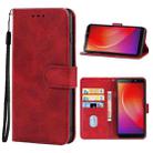 Leather Phone Case For Infinix Smart 2(Red) - 1