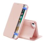 DUX DUCIS Skin X Series Leather Case For iPhone SE 2022 / SE 2020 & 8 & 7 (Pink) - 1