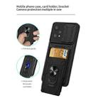 For OPPO Realme 9 Pro+ Sliding Camshield Card Phone Case(Black) - 4