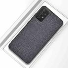 For Samsung Galaxy A13 4G Shockproof Cloth Protective Phone Case(Grey) - 1